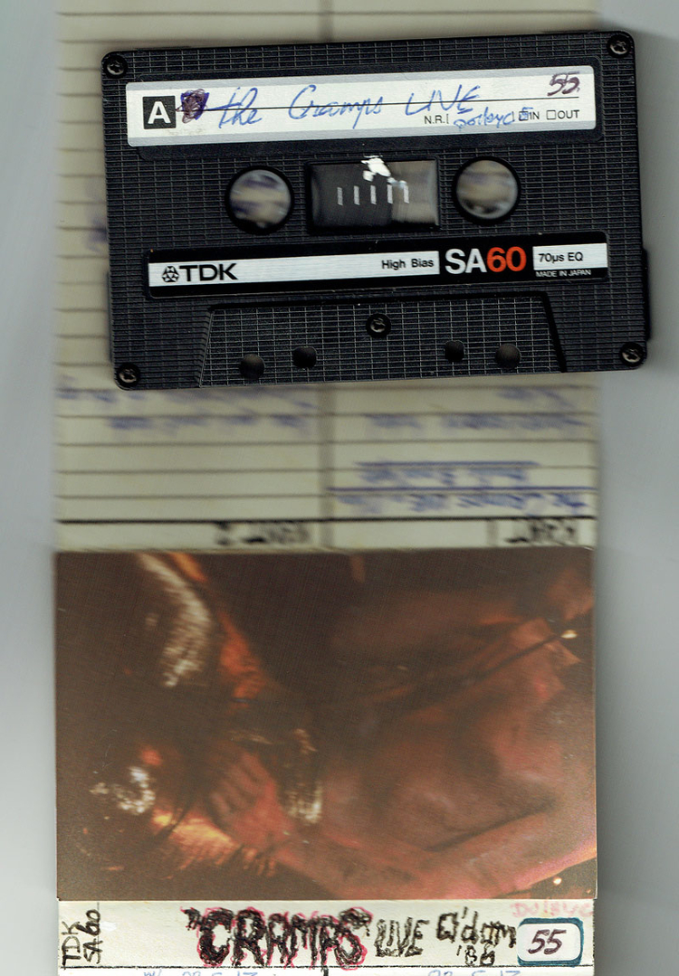 Cor's Cassette van The Cramps (1986)  