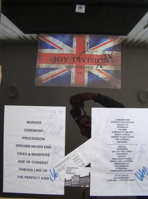 Joy Division memorablia  