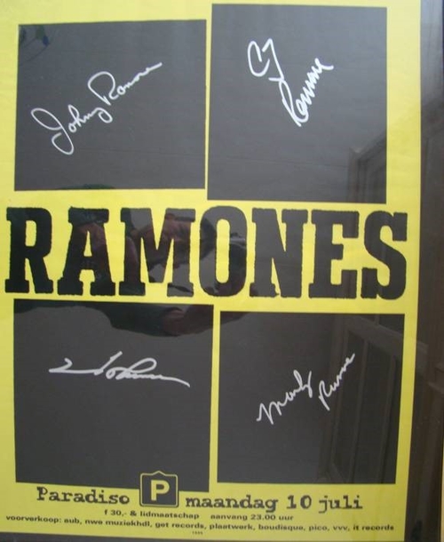 Poster Ramones Paradiso  