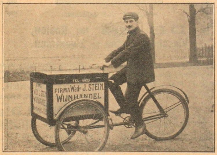 Advertentie uit: De Joodsche Kroniek, 1912.  