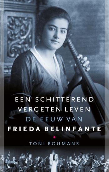 Voorblad van de biografie over Frieda Belinfante.   