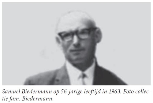 Portretfoto van Samuel Biedermann, bron Radio Historisch tijdschrift - nummer 145 - 2 – 2013  