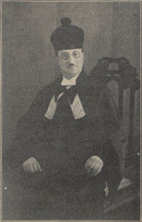 Portret van Victor Schlesinger, bron: Het tijdschrift De Vrijdagavond Joodsch Weekblad’ van 9 januari 1931  