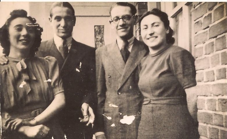 Fre, Joop, Sam en Sara 1941  
