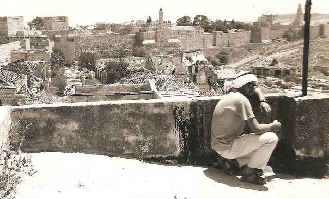 Peter voor het eerst in Israël, 1963  