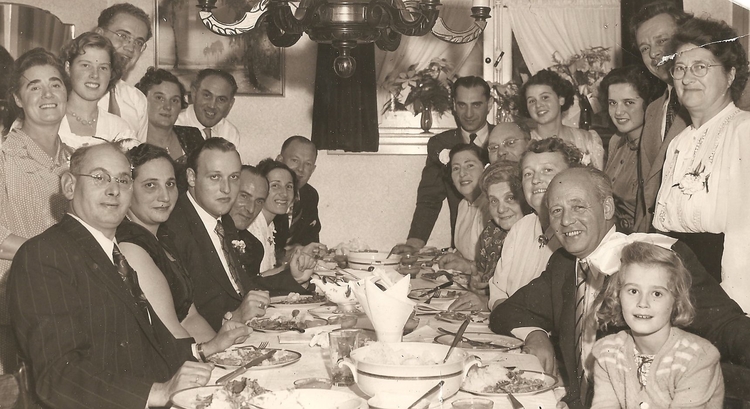 De overlevers, familie Kropveld 1950  