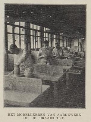 Foto gemaakt bij Goedewaagen,, bron: de Geïllustreerde gids voor Gouda, 1923   