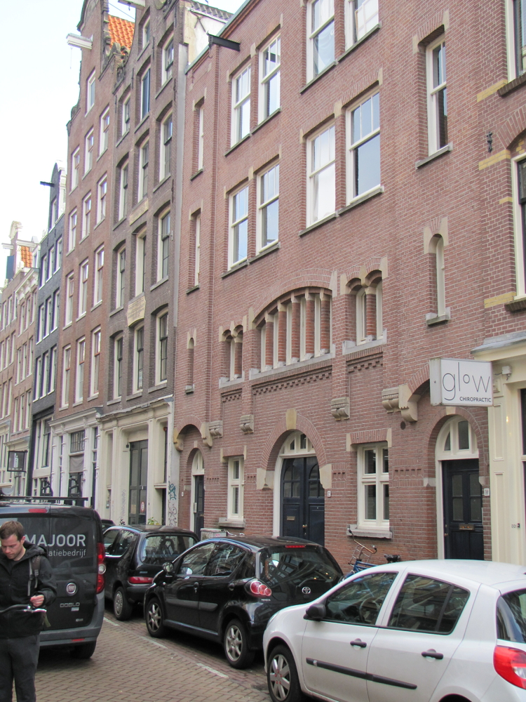 Foto van de voormalige synagoge in de Nieuwe Kerkstraat, bron: Frits Slicht  