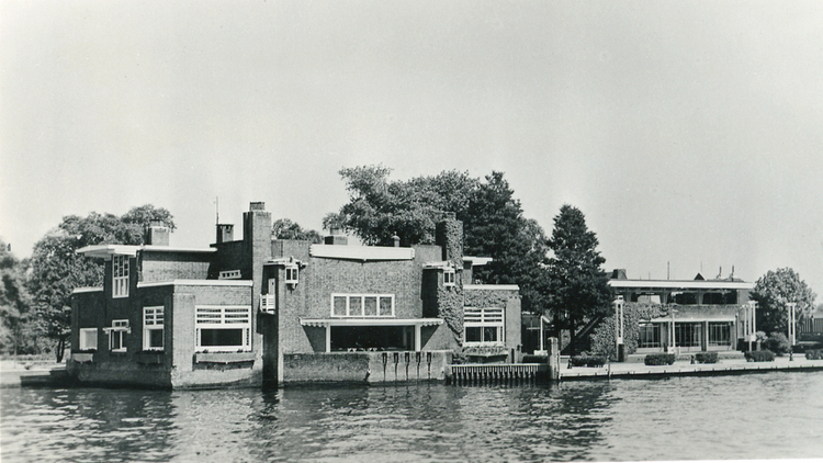 Het IJ – Paviljoen, Buiksloterweg 1. Bron: Amsterdamse School Platform – Wendingen.  